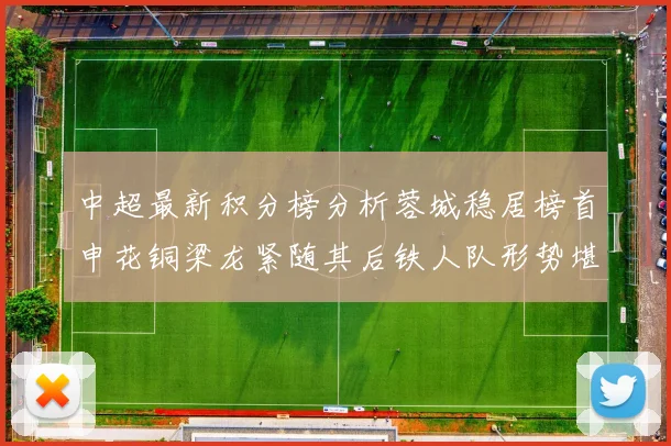 中超最新积分榜分析蓉城稳居榜首申花铜梁龙紧随其后铁人队形势堪忧