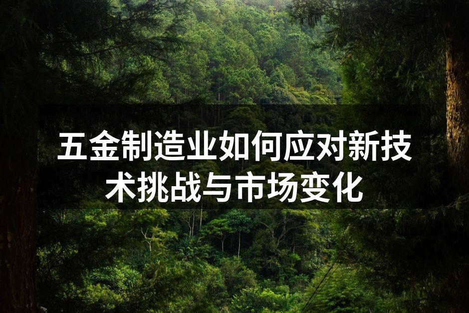 五金设备的智能化生产线